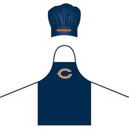 PRO SPECIALTIES GROUP Pro Specialties Group PSG-Z180047-IFS Chicago Bears NFL Barbeque Apron & Chefs Hat PSG-Z180047-IFS